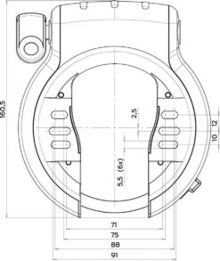 Axa Ringslot Defender Zilver/zwart - ASL556650975 -Fietsen Kortingswinkel 1012x1200 1