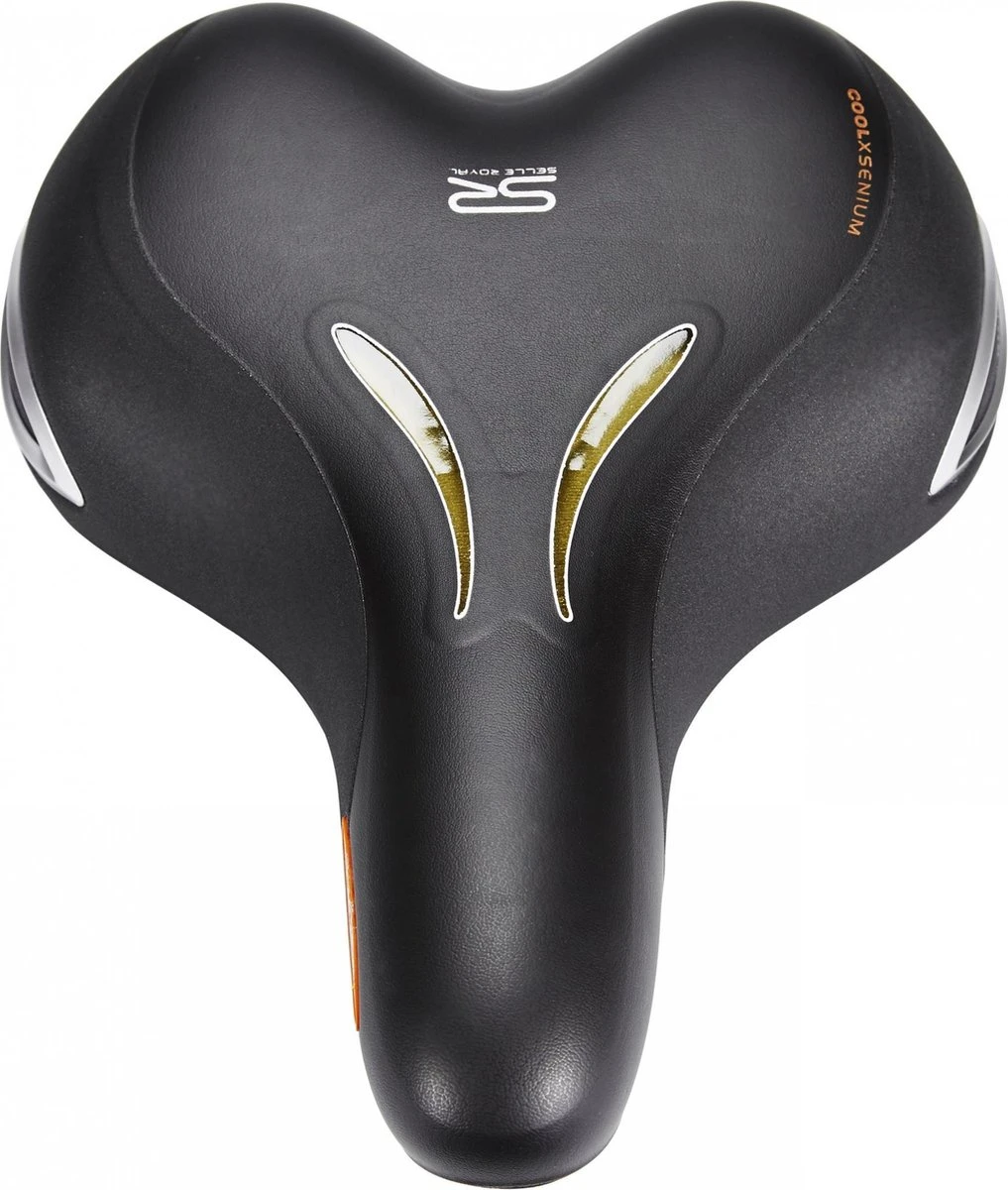 Selle Royal Lookin Moderate 5235 - Fietszadel - Zwart 3 Selle Royal Lookin Moderate 5235 - Fietszadel - Zwart - Afbeelding 3