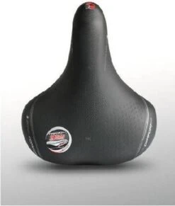 Zadel Selle Bassano Volare BigCity XXL Elastomeer - Zwart -Fietsen Kortingswinkel 1020x1200 4