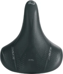 Zadel Selle Bassano Volare BigCity XXL Elastomeer - Zwart -Fietsen Kortingswinkel 1024x1200 3