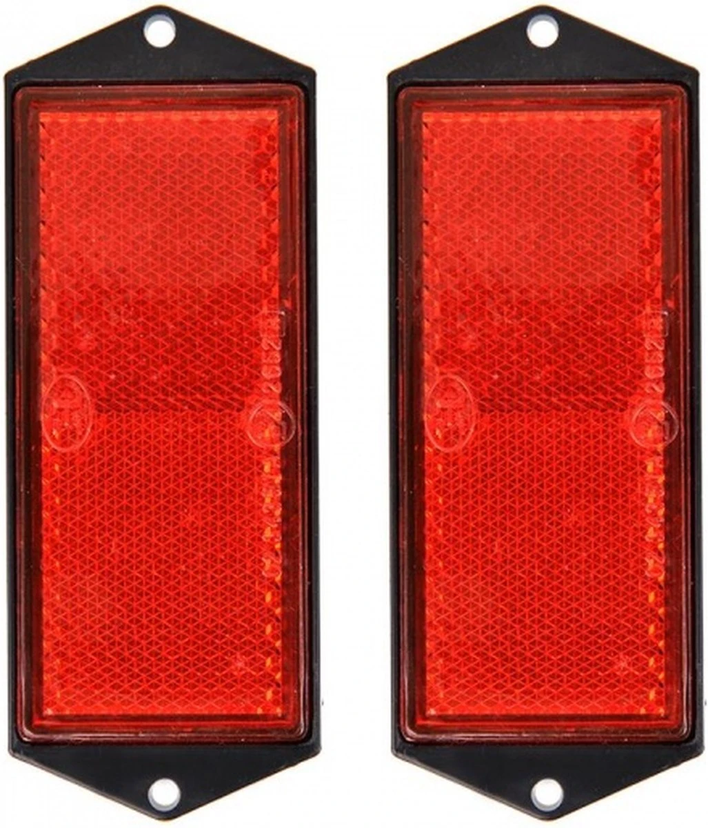 PROPLUS Pro Plus Reflector Met Schroefbevestiging - 104 X 40 Mm - Rood - 2 Stuks 12 PROPLUS Pro Plus Reflector Met Schroefbevestiging - 104 X 40 Mm - Rood - 2 Stuks - Afbeelding 12