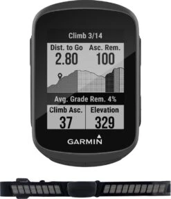 Garmin Edge 130 Plus Performance Bundel - Fietscomputer - Zwart