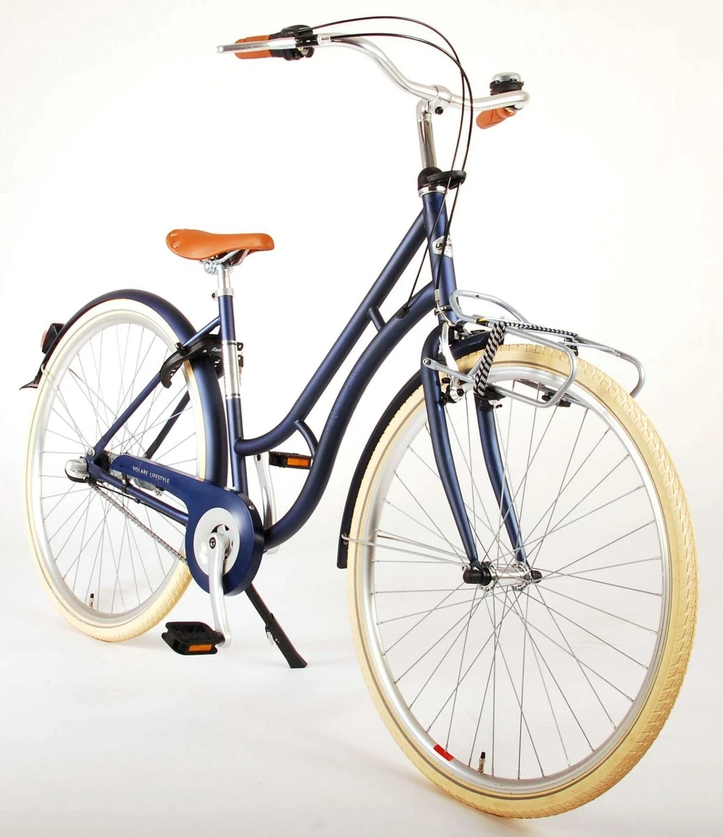 Volare Lifestyle Meisjesfiets - Tiener - 48 Cm - Lage Zadelstand - Blauw - 3 Versnellingen 16 Volare Lifestyle Meisjesfiets - Tiener - 48 Cm - Lage Zadelstand - Blauw - 3 Versnellingen - Afbeelding 16