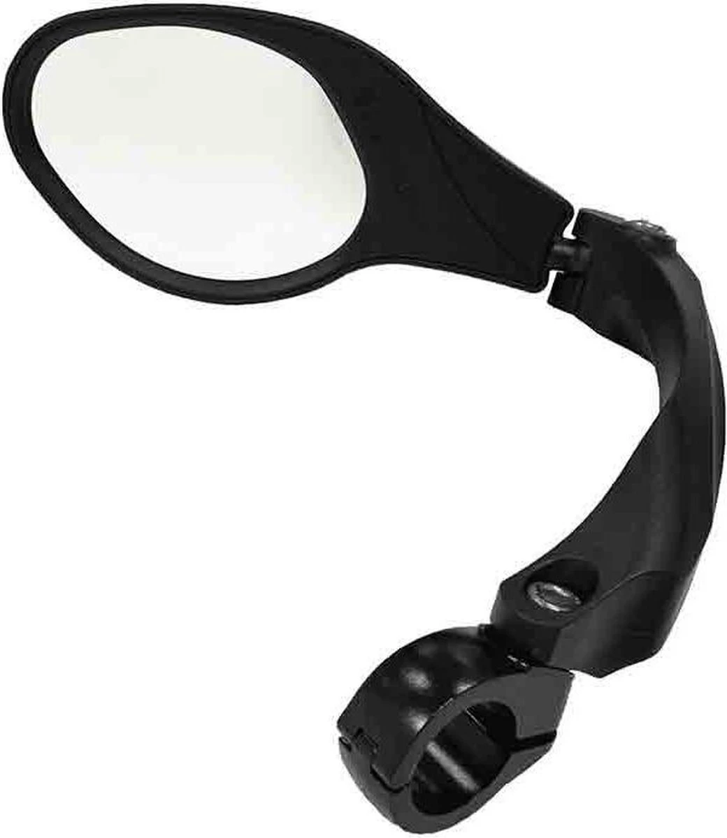 Mirage Fietsspiegel - Verstelbaar - Stuurbevestiging 22.2 Mm - Zwart 2 Mirage Fietsspiegel - Verstelbaar - Stuurbevestiging 22.2 Mm - Zwart - Afbeelding 2