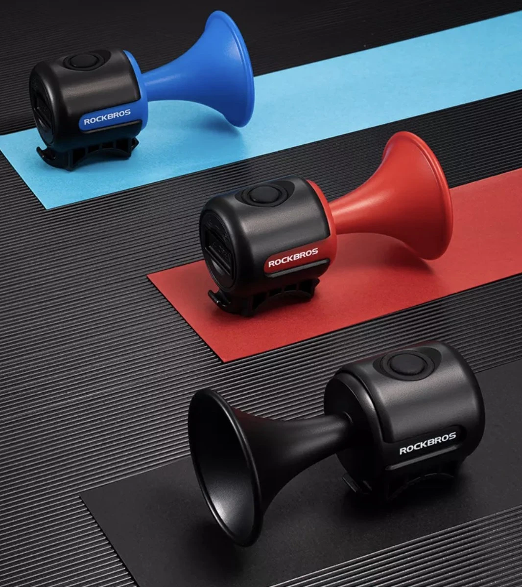 Rockbros Elektrische Fietshoorn - Fietsbellen - Fietstoeter - Zwart - Waterbestendig 4 Rockbros Elektrische Fietshoorn - Fietsbellen - Fietstoeter - Zwart - Waterbestendig - Afbeelding 4