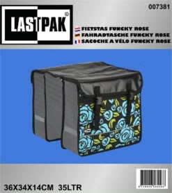 Lastpak Waterafstotende Dubbele Fietstas Met Bloemmotief – 35 Liter -Fietsen Kortingswinkel 1068x1200 5