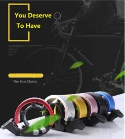 Fietsbel Voor 22mm Stuur - Mini Onzichtbare Bel - Voor MTB En Racefiets - Zwart -Fietsen Kortingswinkel 1072x1200 3