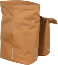 Basil City Dubbele Fietstas - Camel Bruin - 32 Liter -Fietsen Kortingswinkel 1075x1200