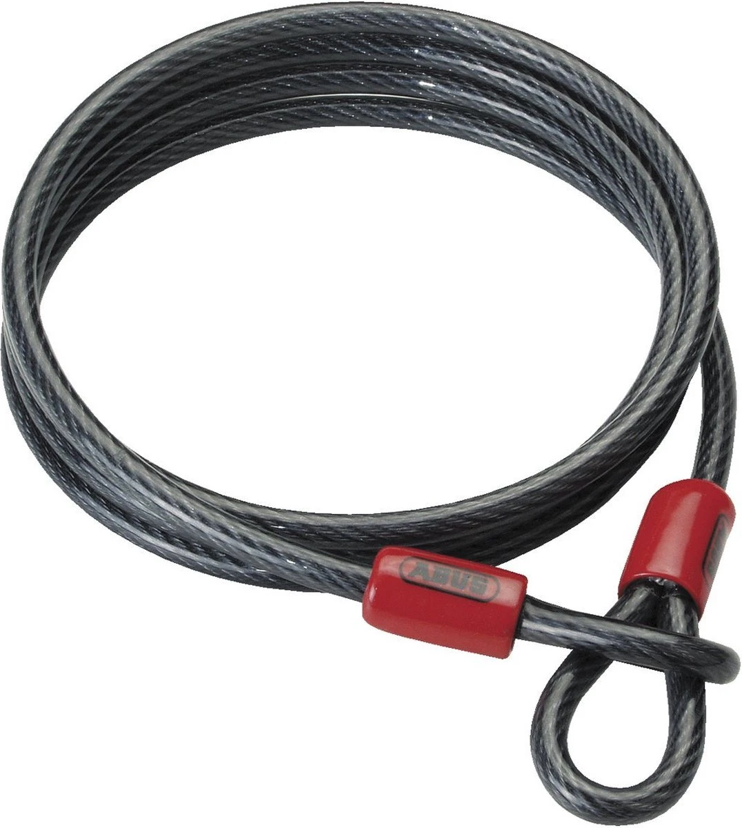 ABUS Staalkabel - Diameter 10mm - 200cm - Zonder Slot - Zwart 2 ABUS Staalkabel - Diameter 10mm - 200cm - Zonder Slot - Zwart - Afbeelding 2