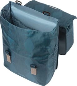 Basil Elegance Dubbele Fietstas - 40-49 Liter - Estate Blauw -Fietsen Kortingswinkel 1077x1200 2