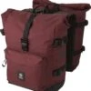 AGU Trend H2O Roll-Top Dubbele Fietstas Urban Rood - 28 L