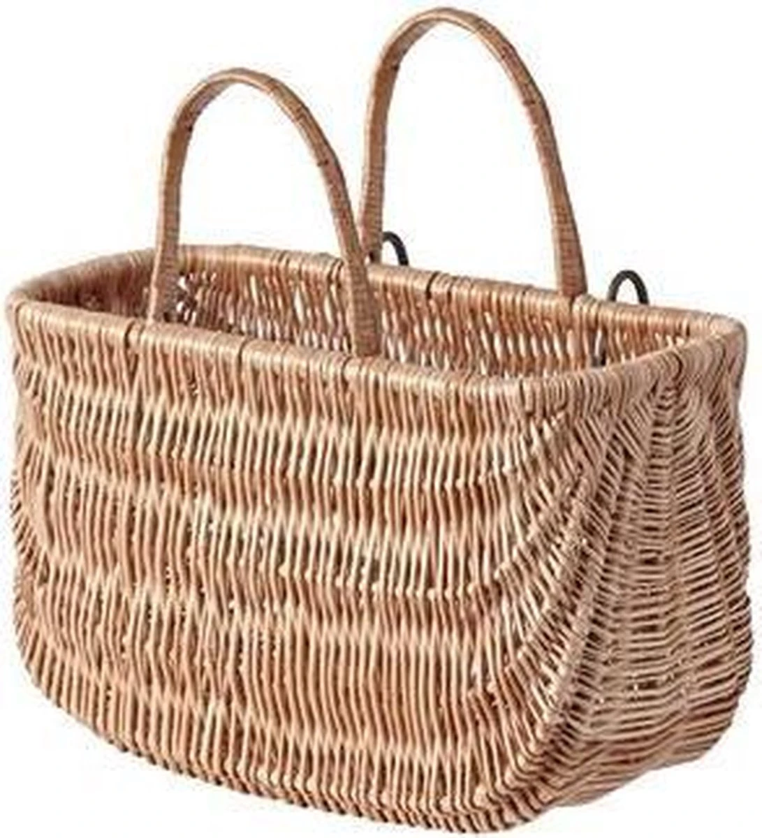 Basil Swing Fietsmand - Voor Of Achter - Inclusief Haken - Bruin 3 Basil Swing Fietsmand - Voor Of Achter - Inclusief Haken - Bruin - Afbeelding 3