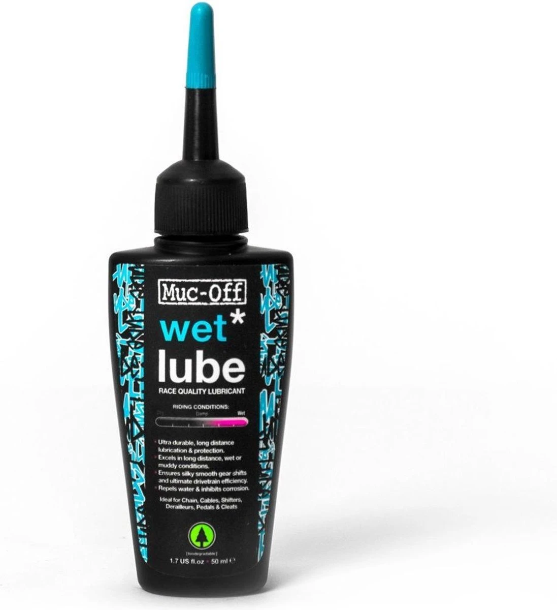 Muc-Off Kettingolie - Wet Lube - 120 Ml 3 Muc-Off Kettingolie - Wet Lube - 120 Ml - Afbeelding 3