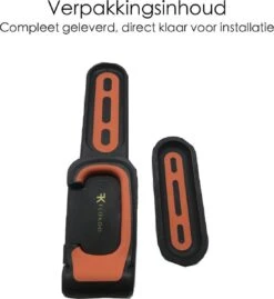 Fiets Ophangbeugel - Zwart / Oranje - Cycling WallMount - Muurhouder Fiets - Muurbeugel Wandhouder Wandbeugel - Muurbevestiging Ophangsysteem - Muur Houder Fietsbeugel Fietshaak -Fietsen Kortingswinkel 1101x1200 2