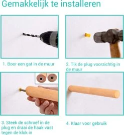 Fiets Ophangsysteem Van Massief Beukenhout | 2 Stuks | 32cm | Ophangbeugel | Muurbeugel Fiets | &ERGY -Fietsen Kortingswinkel 1108x1200 1