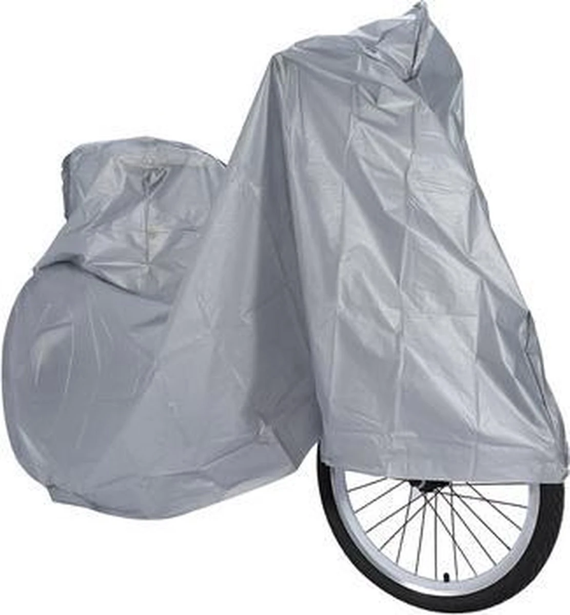 Grijze Waterdichte Beschermhoes Voor De Fiets - 200 X 100 Cm | Fietsbeschermhoes Geeft Bescherming Tegen Weer En Wind | Binnen En Buiten | Afdekhoes | Waterdicht | Waterafstotend | Afdekzeil | Hoes | Grijs 1 Grijze Waterdichte Beschermhoes Voor De Fiets - 200 X 100 Cm | Fietsbeschermhoes Geeft Bescherming Tegen Weer En Wind | Binnen En Buiten | Afdekhoes | Waterdicht | Waterafstotend | Afdekzeil | Hoes | Grijs