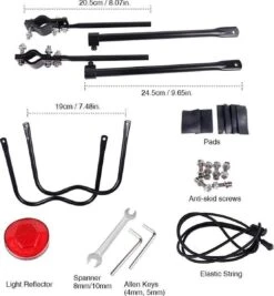 Merkloos Bagagedrager Fiets - Bagagerek Met Zadelpenbevestiging - Aluminium - Zwart - Geschikt Voor Mountainbike & Racefiets 13 Merkloos Bagagedrager Fiets - Bagagerek Met Zadelpenbevestiging - Aluminium - Zwart - Geschikt Voor Mountainbike & Racefiets -Fietsen Kortingswinkel 1111x1200 5