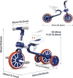 3 In 1 - Multifunctioneel Ombouwbare Kinderdriewieler - Kinder Trike - Peuterfiets - Kinder Fiets - Verstelbaar Zadel - Lichtgewicht - Lefvrije Banden -Ombouwbaar Tot Loopfiets, Driewieler, Tweewieler - Voor Kinderen Van 1-51 Jaar Roze 6 3 In 1 - Multifunctioneel Ombouwbare Kinderdriewieler - Kinder Trike - Peuterfiets - Kinder Fiets - Verstelbaar Zadel - Lichtgewicht - Lefvrije Banden -Ombouwbaar Tot Loopfiets, Driewieler, Tweewieler - Voor Kinderen Van 1-51 Jaar Roze -Fietsen Kortingswinkel 1114x1200 1