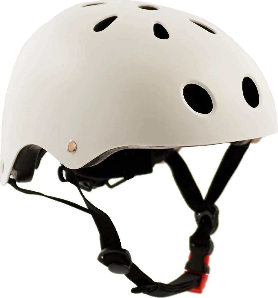 Sajan Fietshelm - Skatehelm - Helm Mat-Wit- Maat-S 1 Sajan Fietshelm - Skatehelm - Helm Mat-Wit- Maat-S