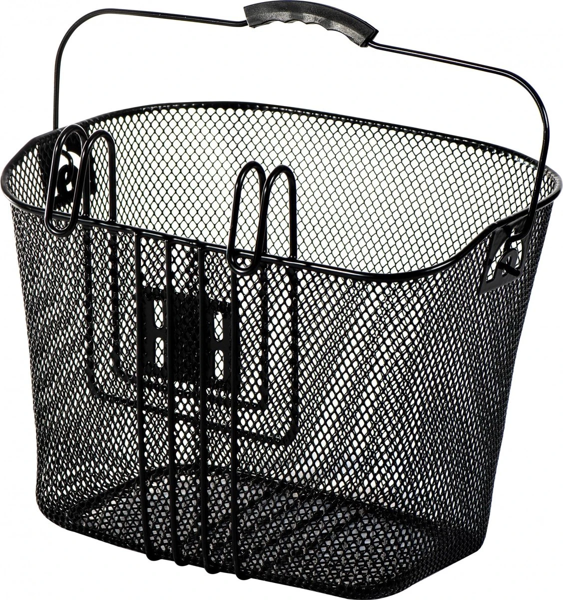 Amigo Fietsmand Voor 13 Liter Staal Zwart 2 Amigo Fietsmand Voor 13 Liter Staal Zwart - Afbeelding 2