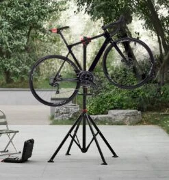 ACAZA Fiets Bevestigingsstandaard Met Snelsluiting, Gereedschapshouder En Stuurhouder, Lichte En Draagbare Reparatie Standaard Voor Fietsen, Zwart Statief 14 ACAZA Fiets Bevestigingsstandaard Met Snelsluiting, Gereedschapshouder En Stuurhouder, Lichte En Draagbare Reparatie Standaard Voor Fietsen, Zwart Statief -Fietsen Kortingswinkel 1128x1200 1