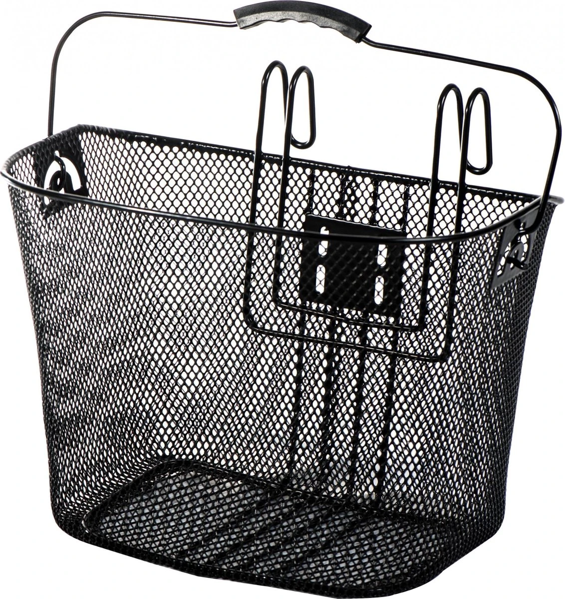 Amigo Fietsmand Voor 13 Liter Staal Zwart 1 Amigo Fietsmand Voor 13 Liter Staal Zwart