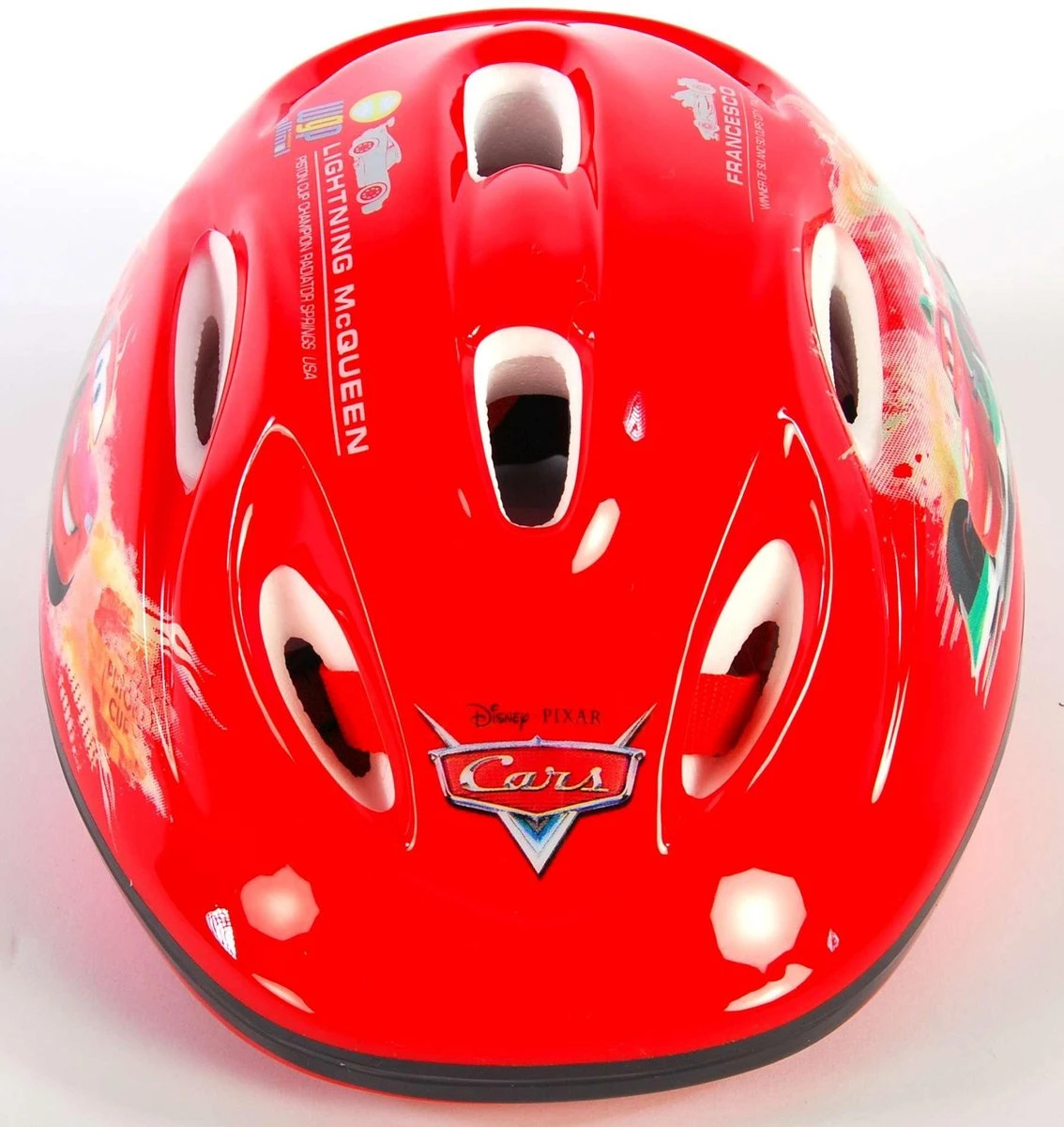 Mickey Mouse Disney Cars Fietshelm - Rood - 51-55 Cm 3 Mickey Mouse Disney Cars Fietshelm - Rood - 51-55 Cm - Afbeelding 3