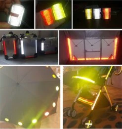 Vardaan Reflecterende Tape - Bakfiets - Fiets - Auto - Fluoriserend Geel Reflectie Plakband Op Rol - 3 Meter X 5 Cm Breed -Fietsen Kortingswinkel 1136x1200 4