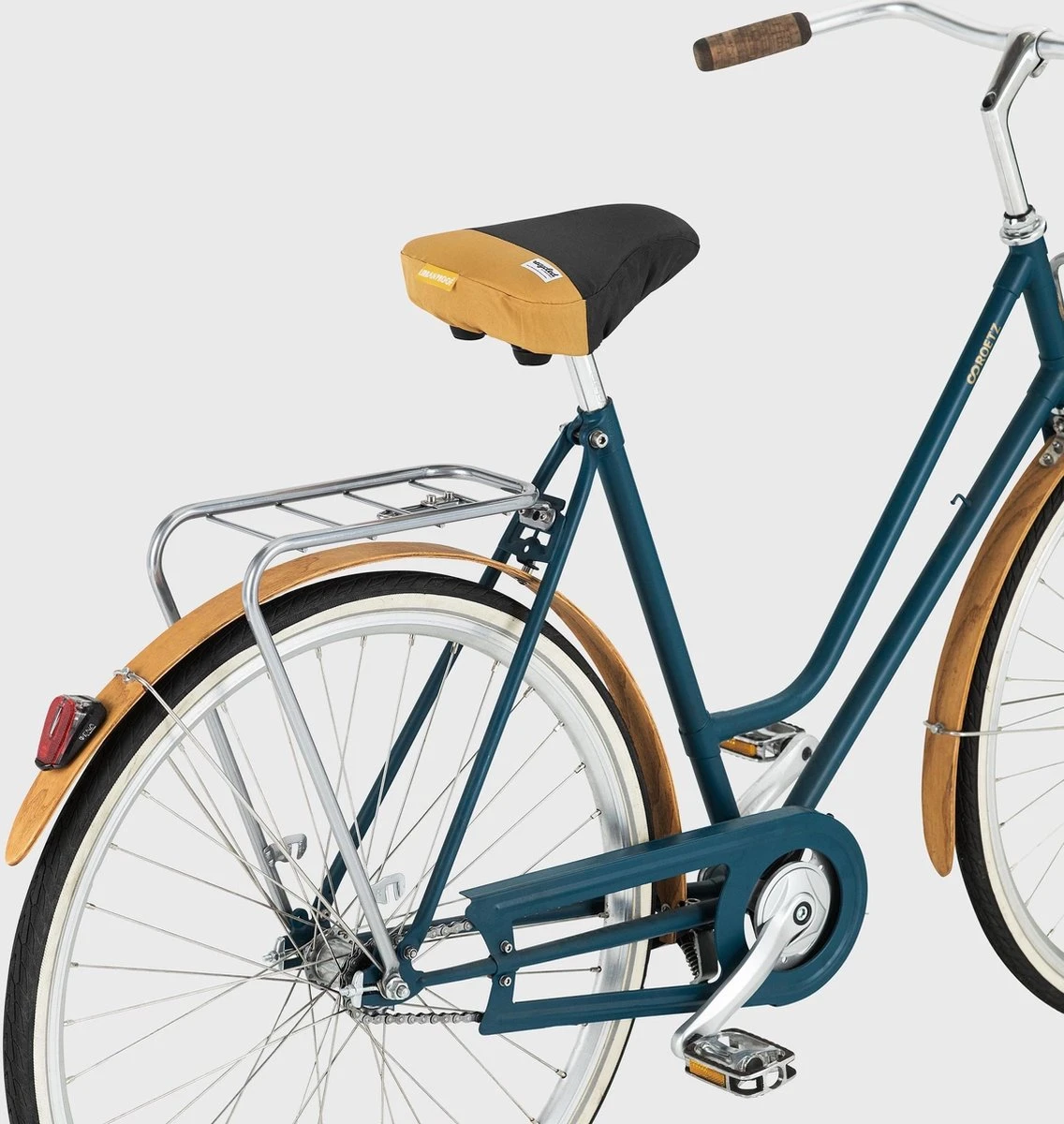 Urban Proof Zadeldek Recycled Universeel 27 X 22 Cm Grijs/geel 3 Urban Proof Zadeldek Recycled Universeel 27 X 22 Cm Grijs/geel - Afbeelding 3