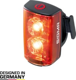 Sigma BUSTER RL 80 Flash USB Fiets Achterlicht - 80 Lumen - Oplaadbaar