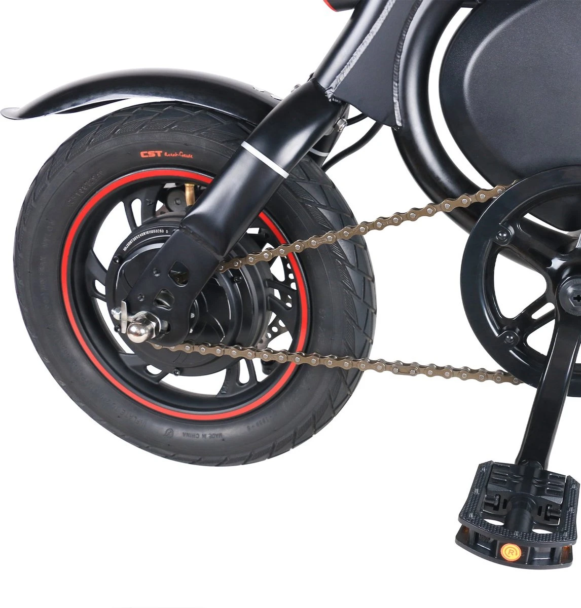 Merkloos Windgoo - B3 Pro V2 - Elektrische Long-Range E-Bike Met Trappers - E-bike - 25Km / H - Zwart 7 Merkloos Windgoo - B3 Pro V2 - Elektrische Long-Range E-Bike Met Trappers - E-bike - 25Km / H - Zwart - Afbeelding 7