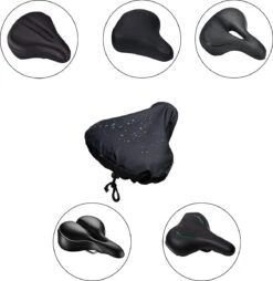 Zadelhoes - 2 Stuks - Zwart - Universeel - Bescherming Van Je Zadel Tegen Weer En Wind 9 Zadelhoes - 2 Stuks - Zwart - Universeel - Bescherming Van Je Zadel Tegen Weer En Wind -Fietsen Kortingswinkel 1167x1200 3