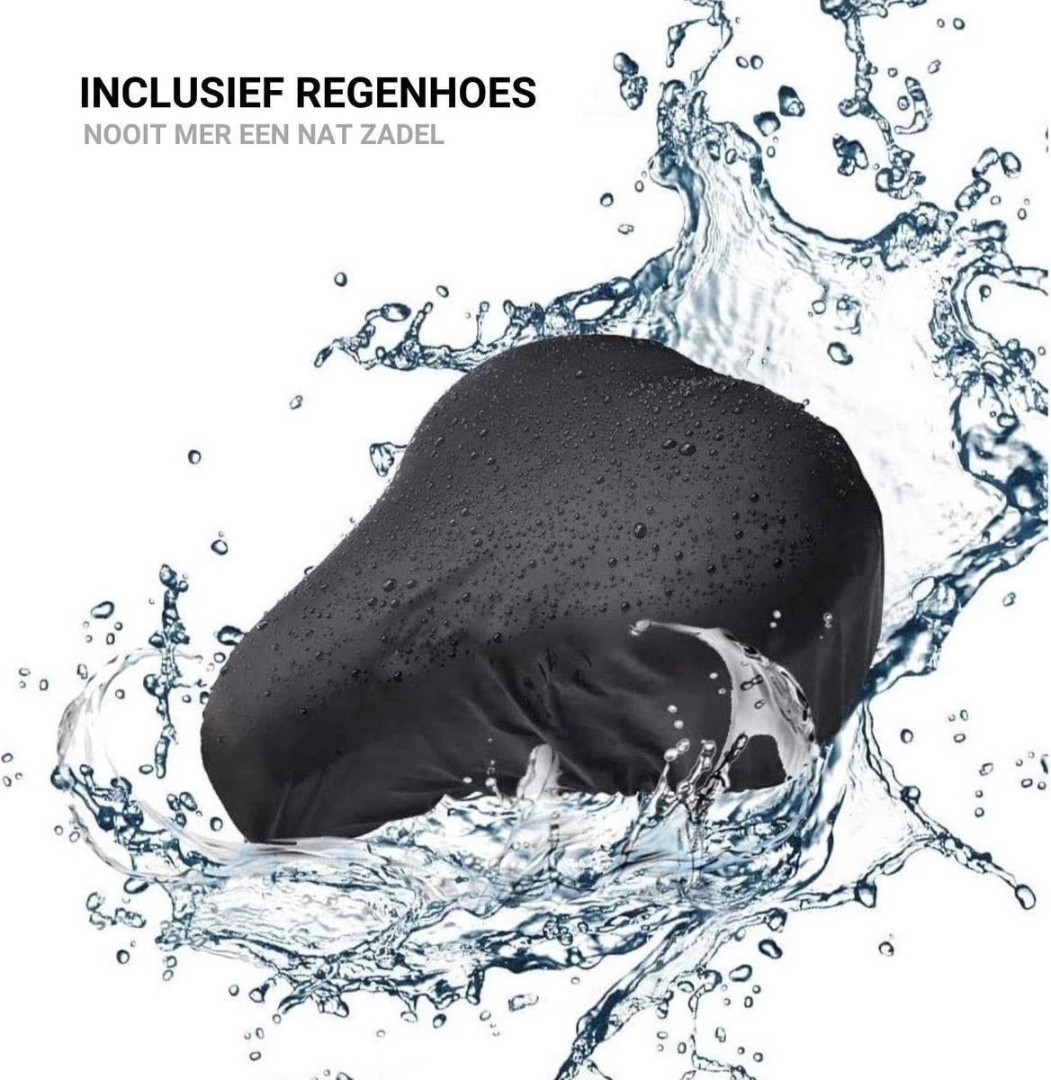 Smilegoods® Gel Zadelhoes Fiets 3D - Zadeldek - Zadelhoes Waterdicht - Zadeldek Fiets - Universeel Brede Zadels - Veiligheidsreflector Voor In Het Donker 7 Smilegoods® Gel Zadelhoes Fiets 3D - Zadeldek - Zadelhoes Waterdicht - Zadeldek Fiets - Universeel Brede Zadels - Veiligheidsreflector Voor In Het Donker - Afbeelding 7