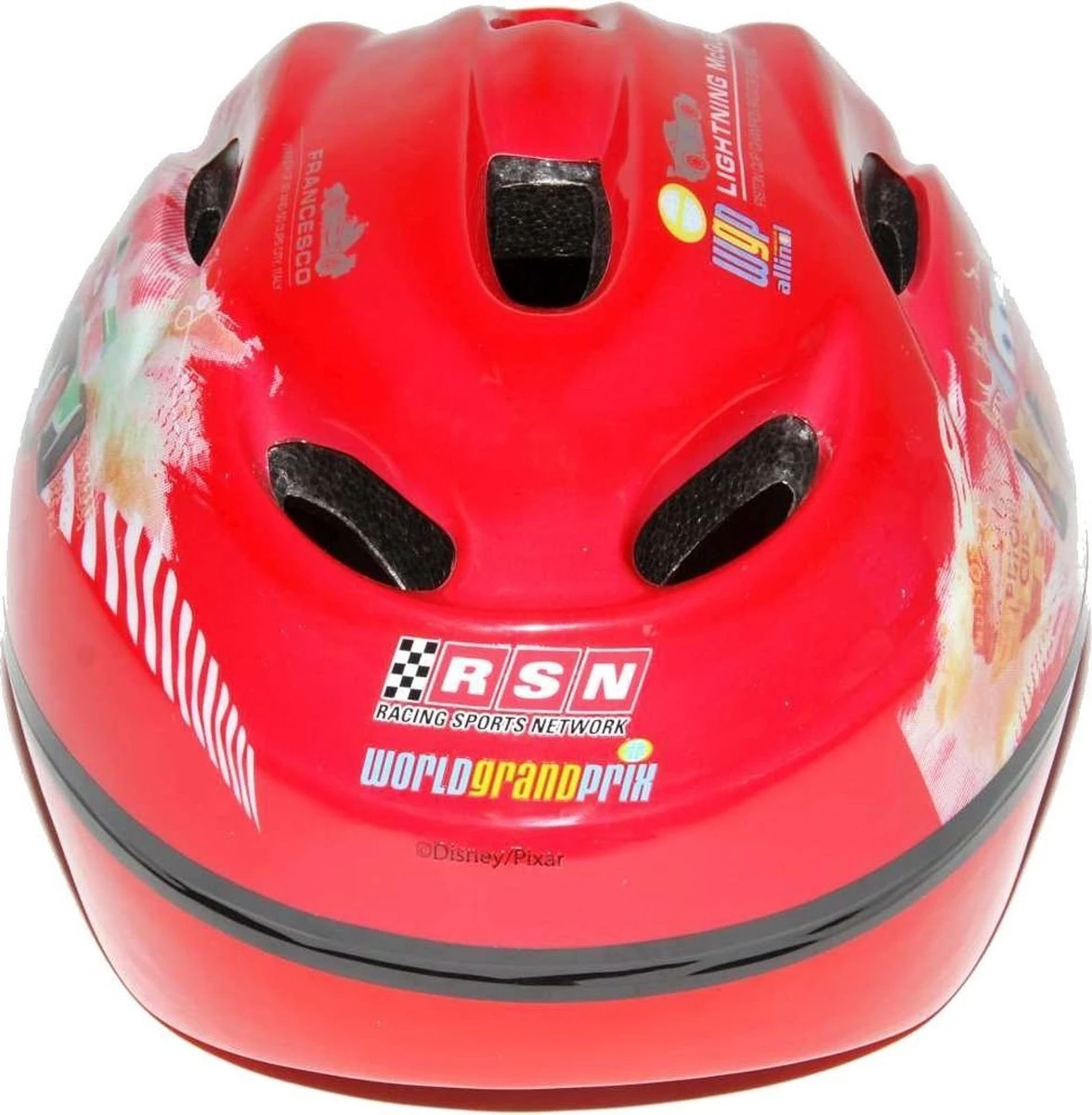 Mickey Mouse Disney Cars Fietshelm - Rood - 51-55 Cm 10 Mickey Mouse Disney Cars Fietshelm - Rood - 51-55 Cm - Afbeelding 10