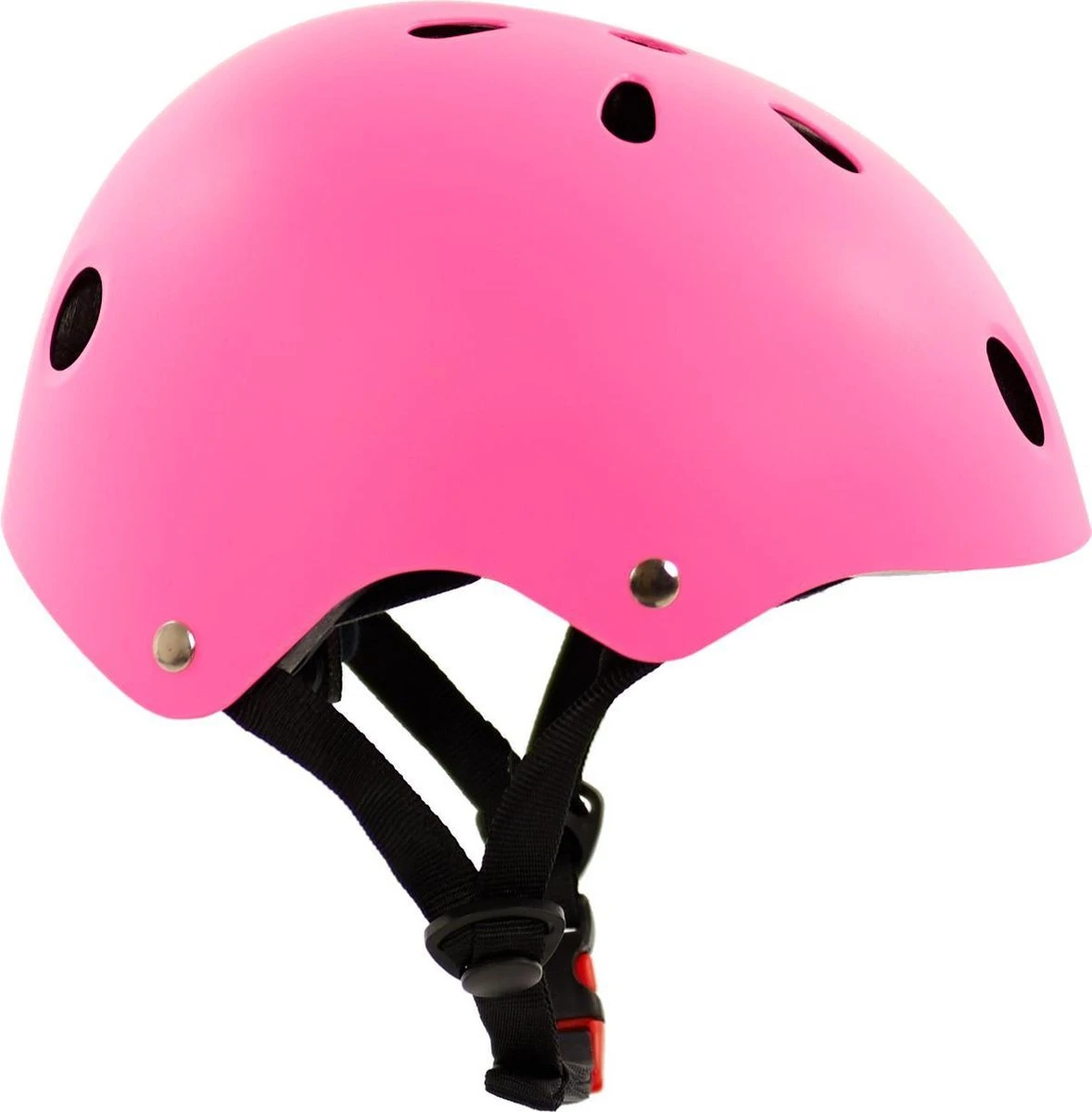 Sajan Fietshelm - Skatehelm - Helm Mat-Fuchsia - Maat-S 4 Sajan Fietshelm - Skatehelm - Helm Mat-Fuchsia - Maat-S - Afbeelding 4