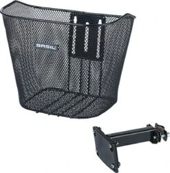 Basil Bremen Fietsmand - Voor - Staal - Inclusief Bevestigingssysteem - Zwart -Fietsen Kortingswinkel 1180x1200 10