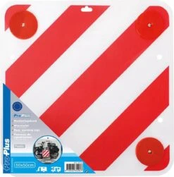 ProPlus Waarschuwingsbord Met Reflectoren 50x50 Cm Kunststof 361228 -Fietsen Kortingswinkel 1183x1200 2