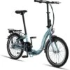 PACTO SEVEN FOLDING BIKE PATROL BLUE 3v VOUWFIETS PLOOIFIETS