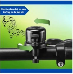 Fietsbel Voor Apple AirTag - AirTag Houder - AirTag Fiets - AirTag Hoesje - Incl. Schroevendraaier Voor Montage - Waterdicht -Fietsen Kortingswinkel 1184x1200 5