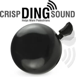 Fietsbel Zwart 5.5 Cm Stalen Fietsbel - Universele Fietsbel Zwart Hoorbare Klank. -Fietsen Kortingswinkel 1185x1200 10