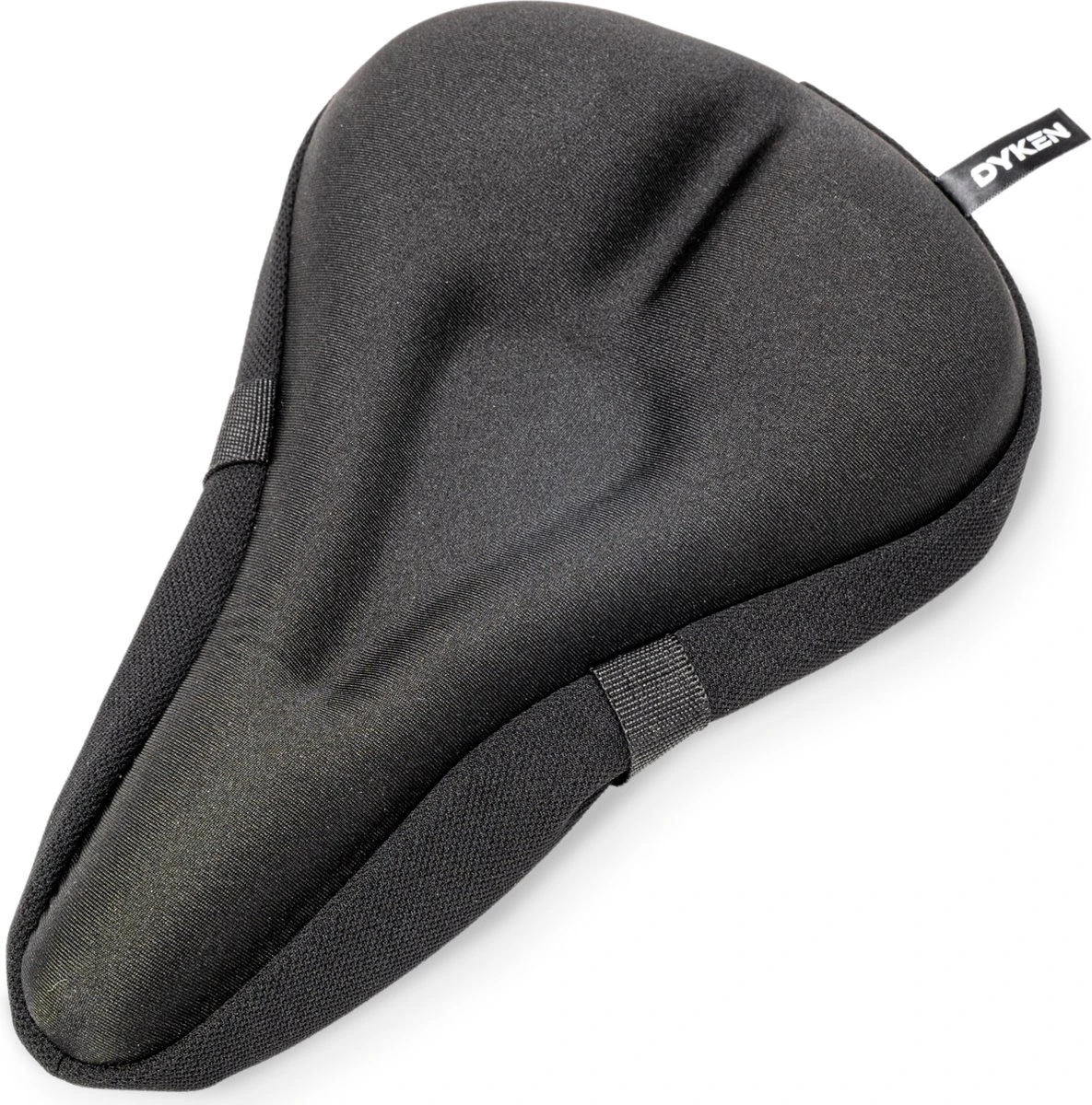 Dyken Zadelhoes Fiets Gel - Zadeldek - Universele Fietszadelhoes - Smalle Zadels - Zwart 1 Dyken Zadelhoes Fiets Gel - Zadeldek - Universele Fietszadelhoes - Smalle Zadels - Zwart