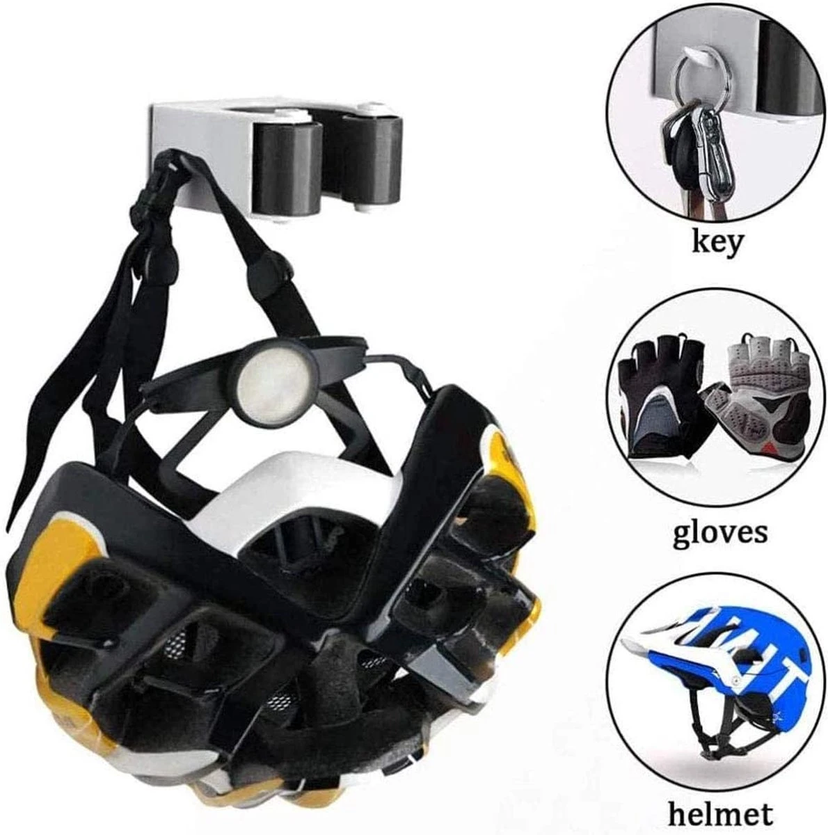 Racefiets Ophangsysteem - Fietshaak Muurbevestiging - Fiets Ophangbeugel - Bike Muurbeugel Fiets - Fietsenrek - Fietsbeugel 6 Racefiets Ophangsysteem - Fietshaak Muurbevestiging - Fiets Ophangbeugel - Bike Muurbeugel Fiets - Fietsenrek - Fietsbeugel - Afbeelding 6