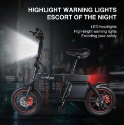 Windgoo B3 Elektrische Fiets Step Met Trapondersteuning - Zwart - 25 Km Per Uur - 350W - Geen Trappers 15 Windgoo B3 Elektrische Fiets Step Met Trapondersteuning - Zwart - 25 Km Per Uur - 350W - Geen Trappers -Fietsen Kortingswinkel 1191x1200 6