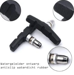 2 Set Universele Rubberen Fiets V Remblokken Set - 2 Paar – 4Stuks – 70mm | Rubber Remblokjes | Fietsen Remblok | Remblokkenset | Remblokset Geschikt Voor Mountainbike, Stadsfiets, Vouwfiets En Tourfiets -Fietsen Kortingswinkel 1192x1200 11