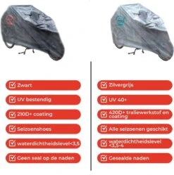 CUHOC Bakfietshoes Geschikt Voor Gazelle Makki Load - Zwart - Beschermhoes Bakfiets - RED Label -Fietsen Kortingswinkel 1192x1200 3