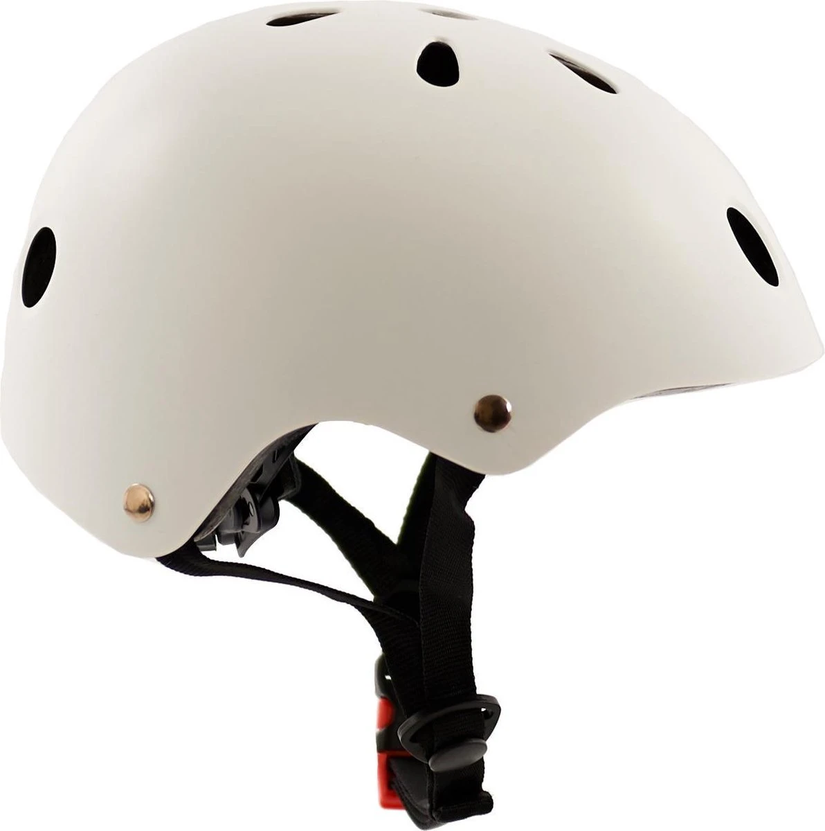 Sajan Fietshelm - Skatehelm - Helm Mat-Wit- Maat-S 4 Sajan Fietshelm - Skatehelm - Helm Mat-Wit- Maat-S - Afbeelding 4