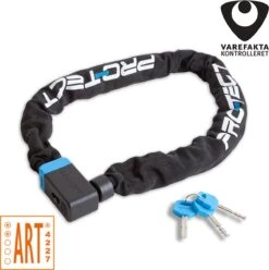 Pro-Tect Cubic ART2 Kettingslot | Premium Kwaliteit | 9mm X 95cm | Gehard Staal | 2100g | Fietsslot E-bike Slot Brommerslot -Fietsen Kortingswinkel 1193x1200