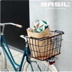 Basil Nordland Fietsmand - Voor Of Achter - Zwart/Bruin - 23 Liter -Fietsen Kortingswinkel 1193x1200 3