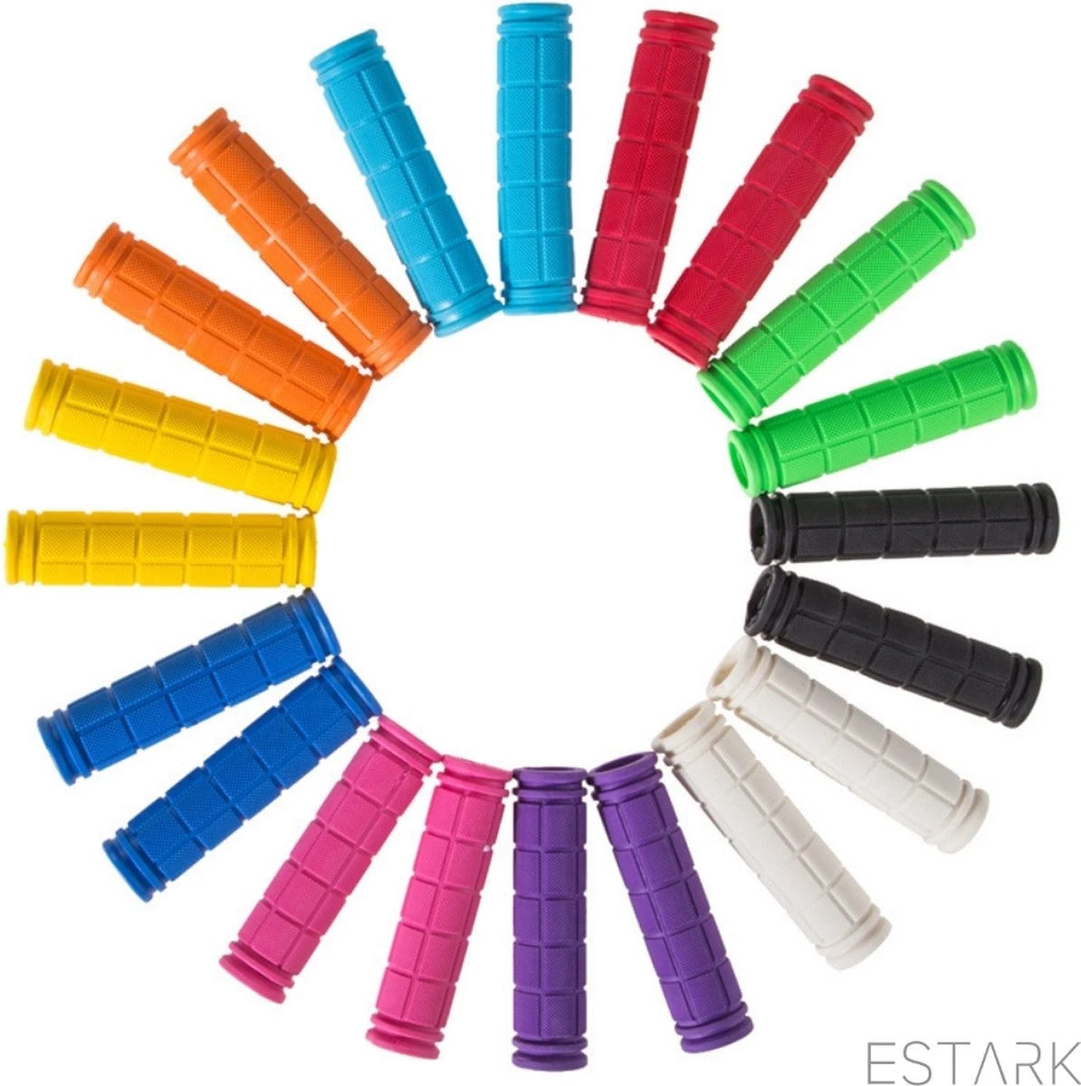 Merkloos ESTARK® - Fietshandvatten - Handvatten - Universeel - Fiets – Mountainbike – Professioneel - Grips - Extra Grip – Fietshandvaten -Handvaten - Handig Te Monteren - Anti-slip – Fietsen – Stuur – Bikegrips – Stevig - Rubber Zwart - (R-zwa) 2 Merkloos ESTARK® - Fietshandvatten - Handvatten - Universeel - Fiets – Mountainbike – Professioneel - Grips - Extra Grip – Fietshandvaten -Handvaten - Handig Te Monteren - Anti-slip – Fietsen – Stuur – Bikegrips – Stevig - Rubber Zwart - (R-zwa) - Afbeelding 2