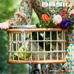 Basil Green Life Fietsmand L - Voor - Ecologisch Rotan - Large - Bruin - 30 Liter -Fietsen Kortingswinkel 1198x1200 15
